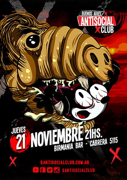 NUEVA FECHA EN NOVIEMBRE EN BIRMANIA BAR!!